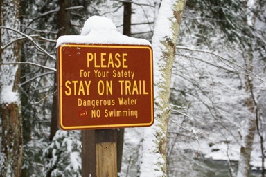 trail-warning-sign